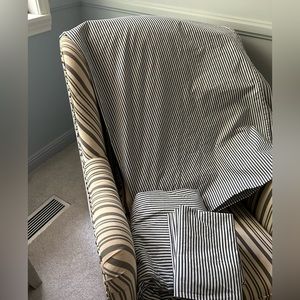 Pottery Barn Wheaton King sheet set Charcoal